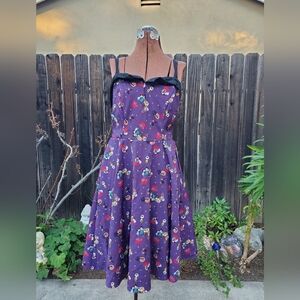 Peanuts Unique Vintage Purple Halloween Dress